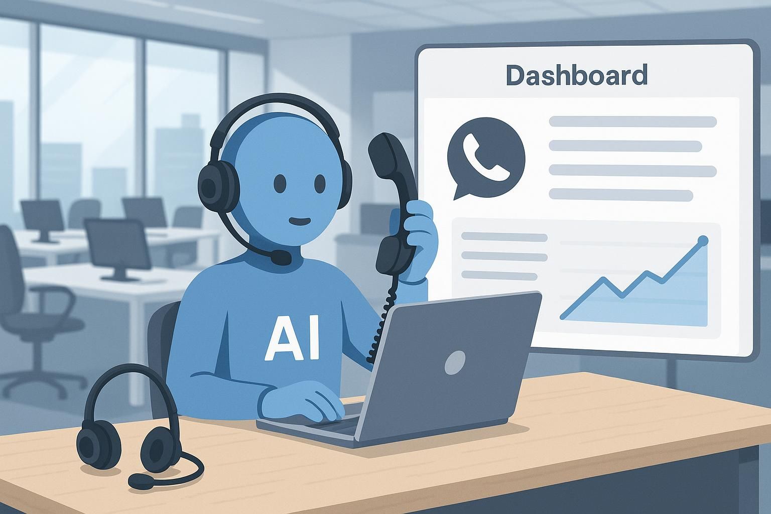 découvrez comment un agent ia téléphonique, collaborateur virtuel, peut gérer vos appels entrants avec efficacité et améliorer la relation client.