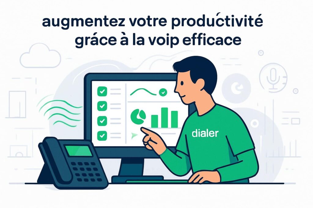 Augmentez votre productivité grâce à la voip efficace