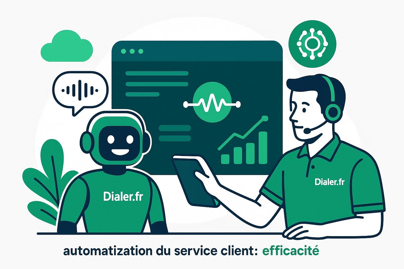 découvrez comment l'automatisation du service client permet d'optimiser les échanges, d'améliorer la satisfaction des clients et de gagner en efficacité opérationnelle.