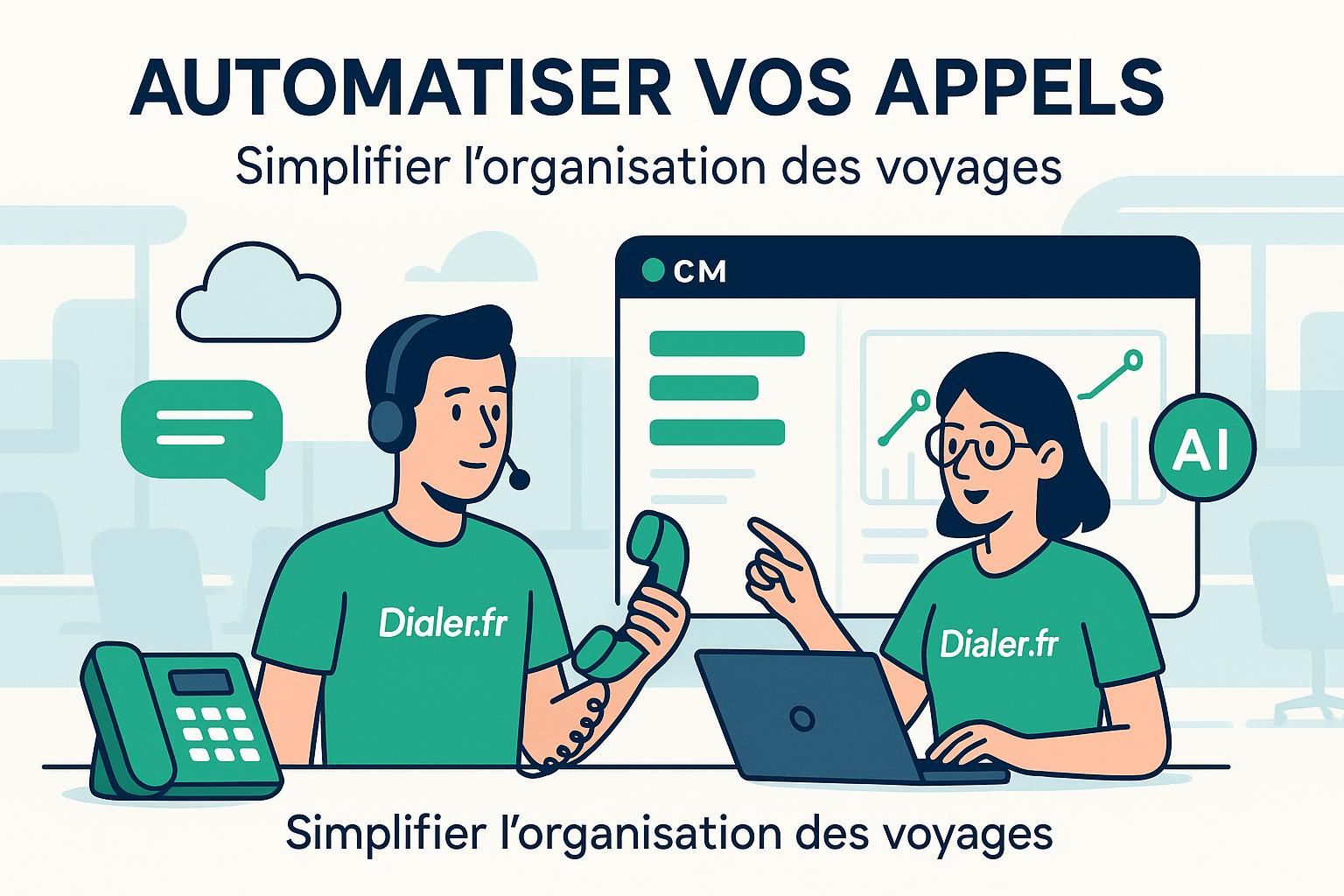 découvrez comment automatiser vos appels pour une organisation de voyage simplifiée et efficace, gagnant du temps et réduisant le stress.