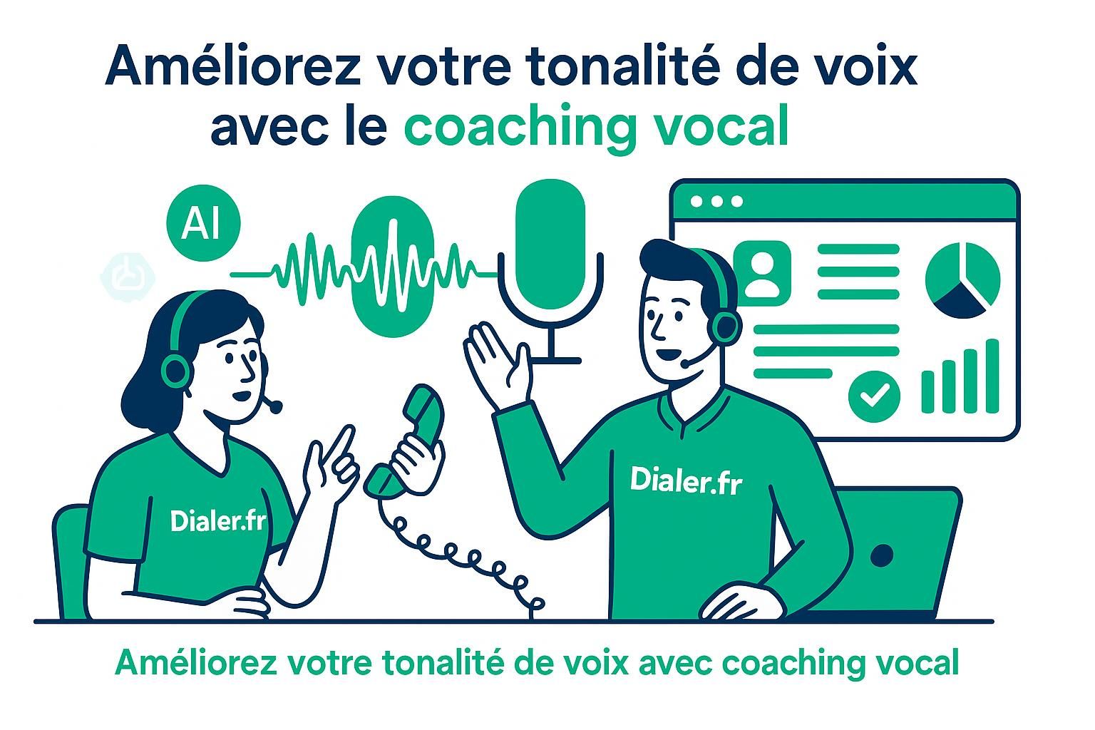 découvrez comment améliorer la tonalité de votre voix pour optimiser vos appels de prospection grâce aux techniques efficaces de vocal coaching.