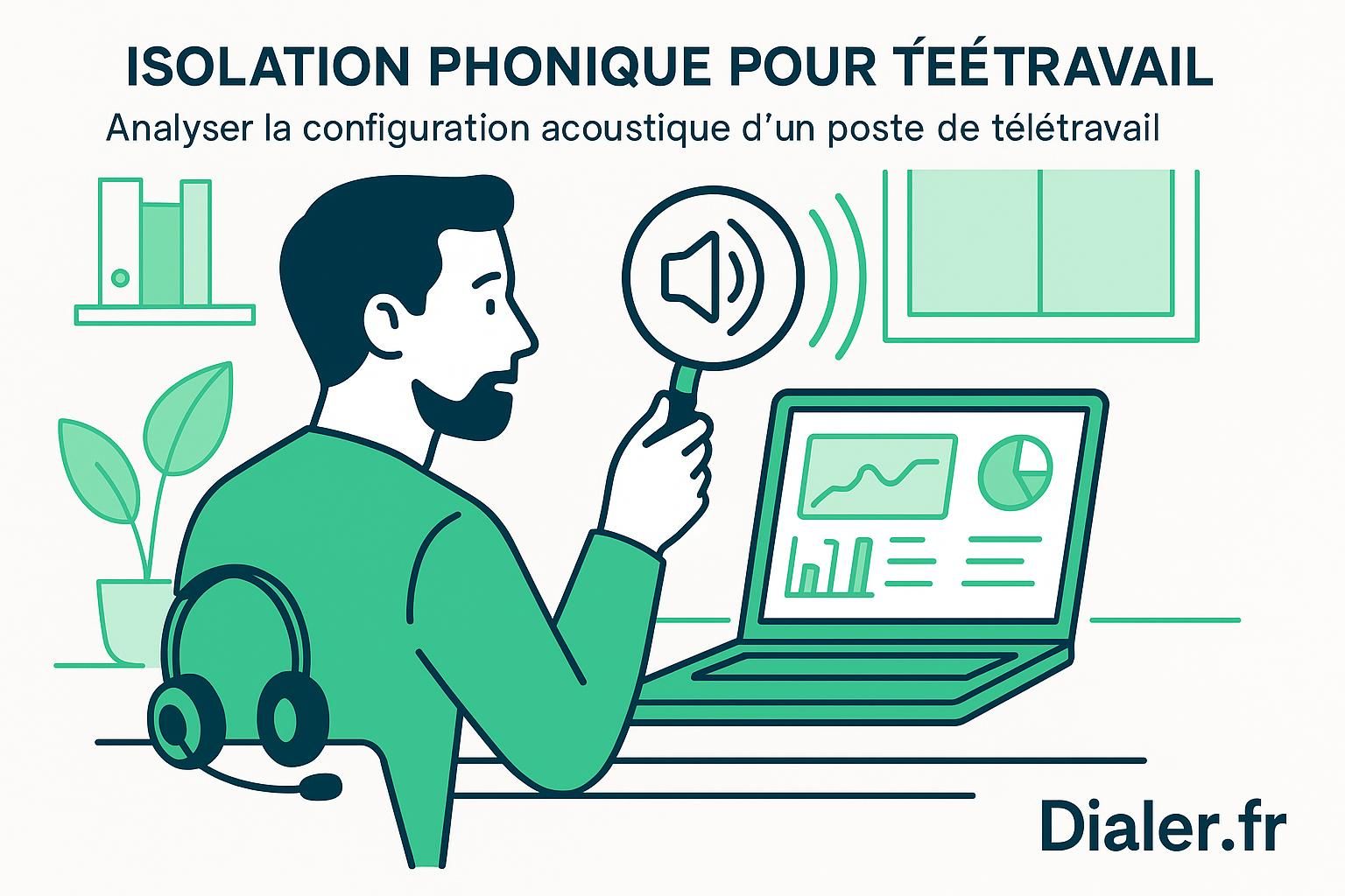 découvrez des astuces efficaces pour améliorer l'isolation phonique de votre espace de télétravail et profiter d'appels téléphoniques plus clairs et sans nuisance sonore.