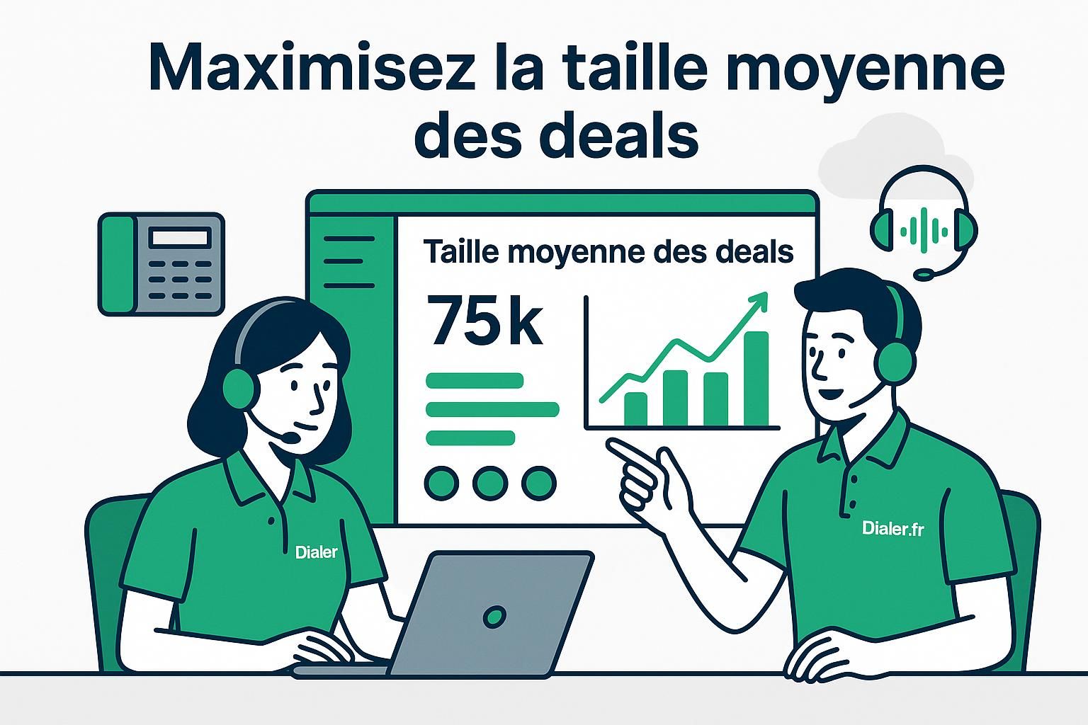 découvrez des stratégies efficaces pour augmenter la taille moyenne de vos deals et la valeur de vos contrats, optimisant ainsi votre chiffre d'affaires et votre croissance.