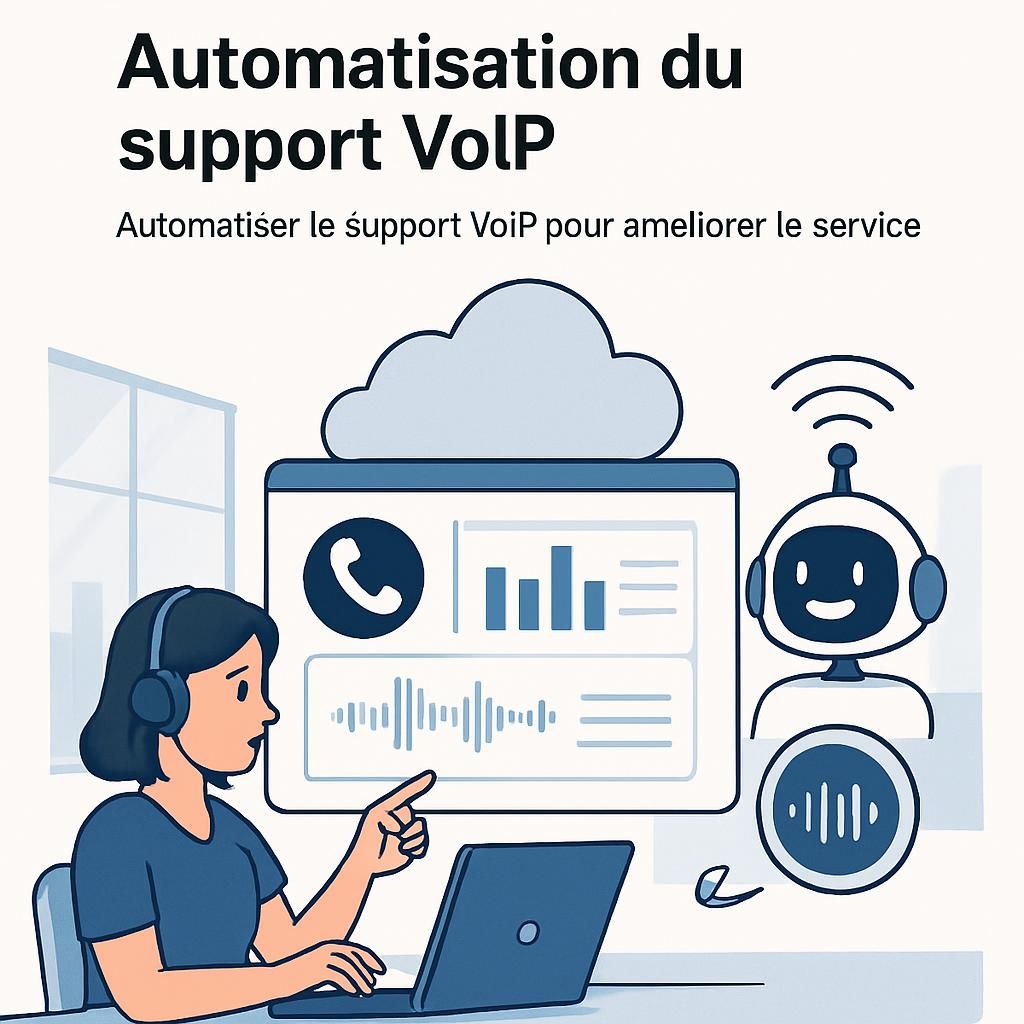 découvrez comment automatiser le support voip pour optimiser la gestion des appels, réduire les délais de réponse et améliorer la satisfaction client.