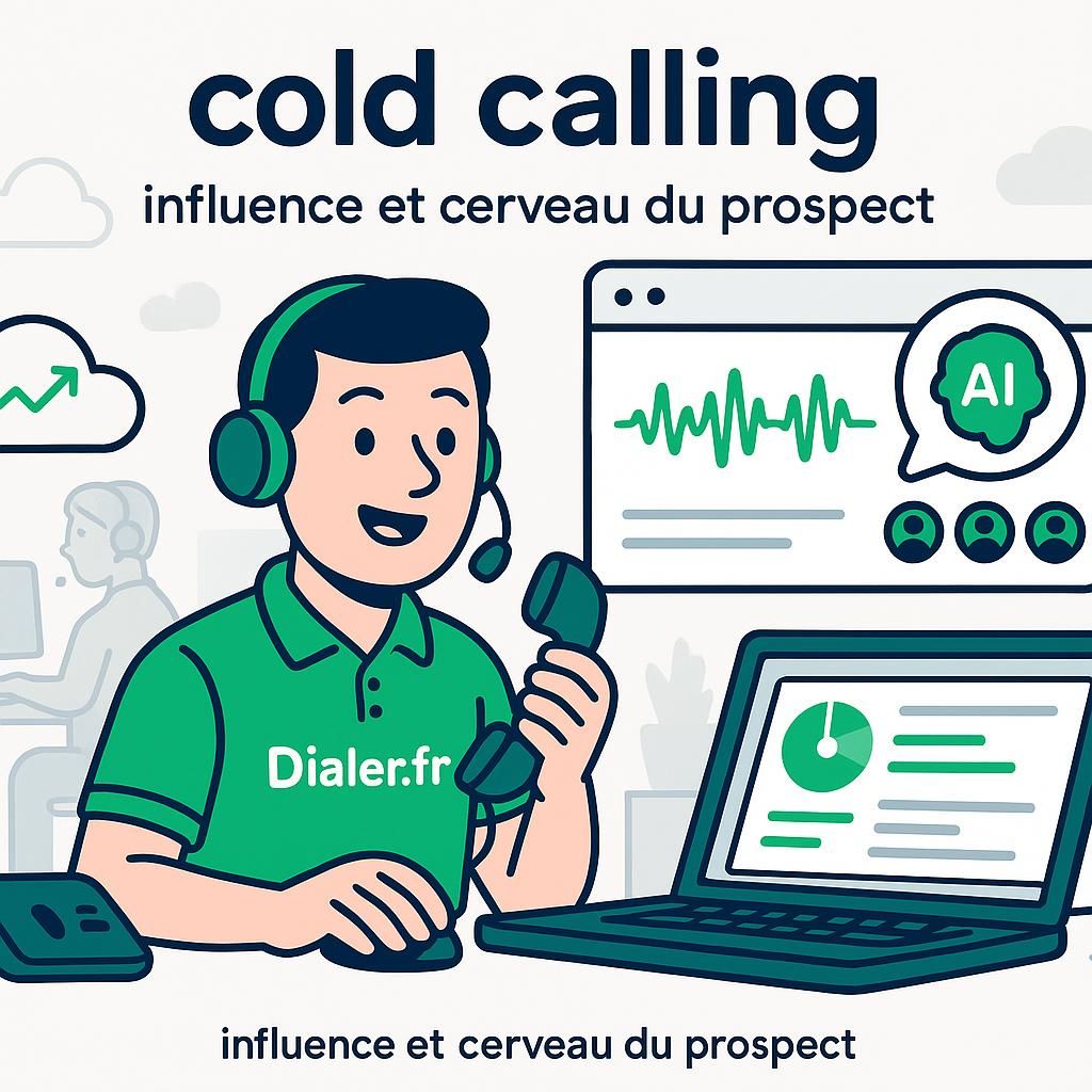 découvrez comment la psychologie impacte le cold calling et influence le cerveau du prospect pour améliorer vos techniques de vente.