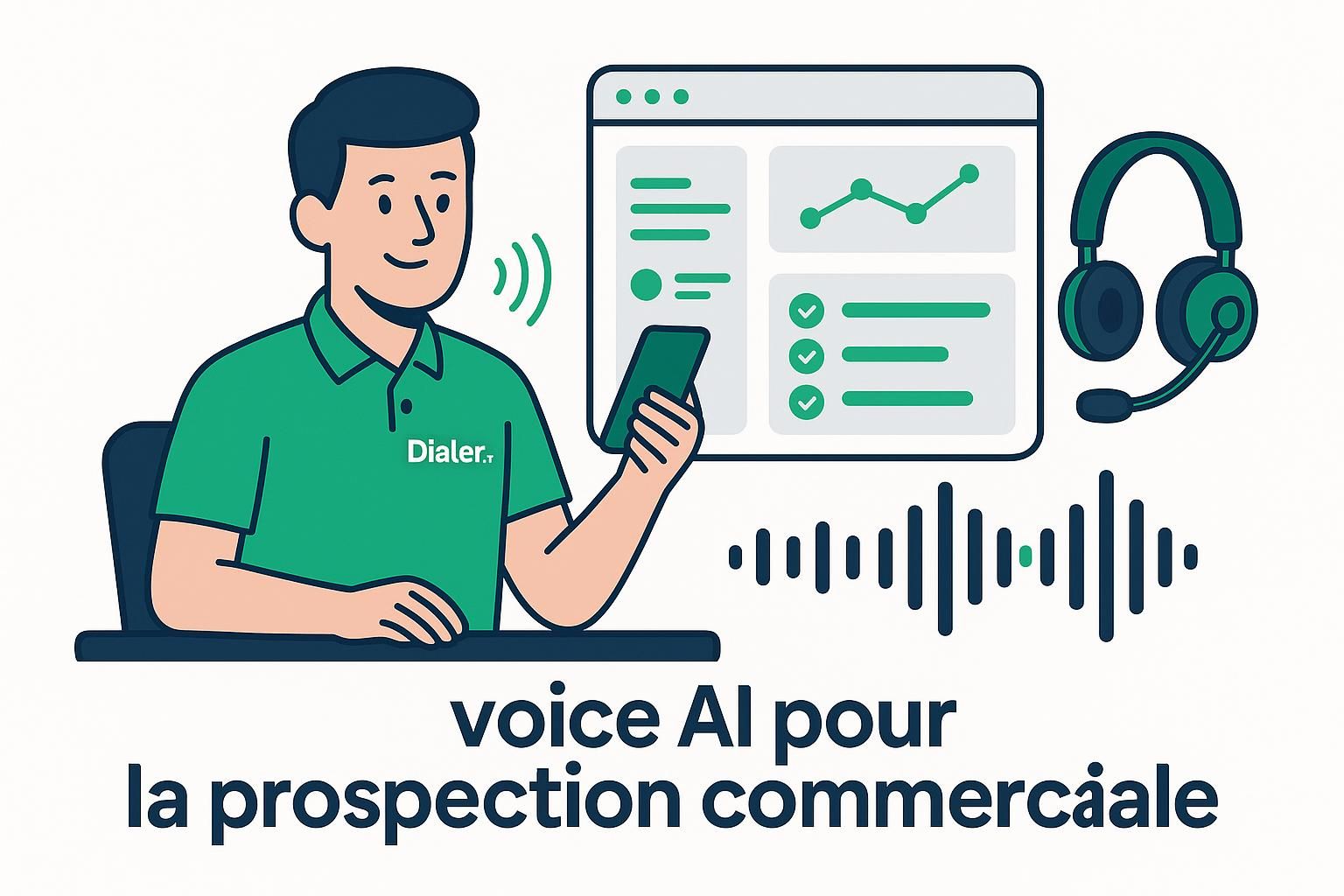 découvrez comment l'intelligence artificielle vocale révolutionne la prospection commerciale en améliorant l'efficacité, la personnalisation et les résultats des stratégies de vente.
