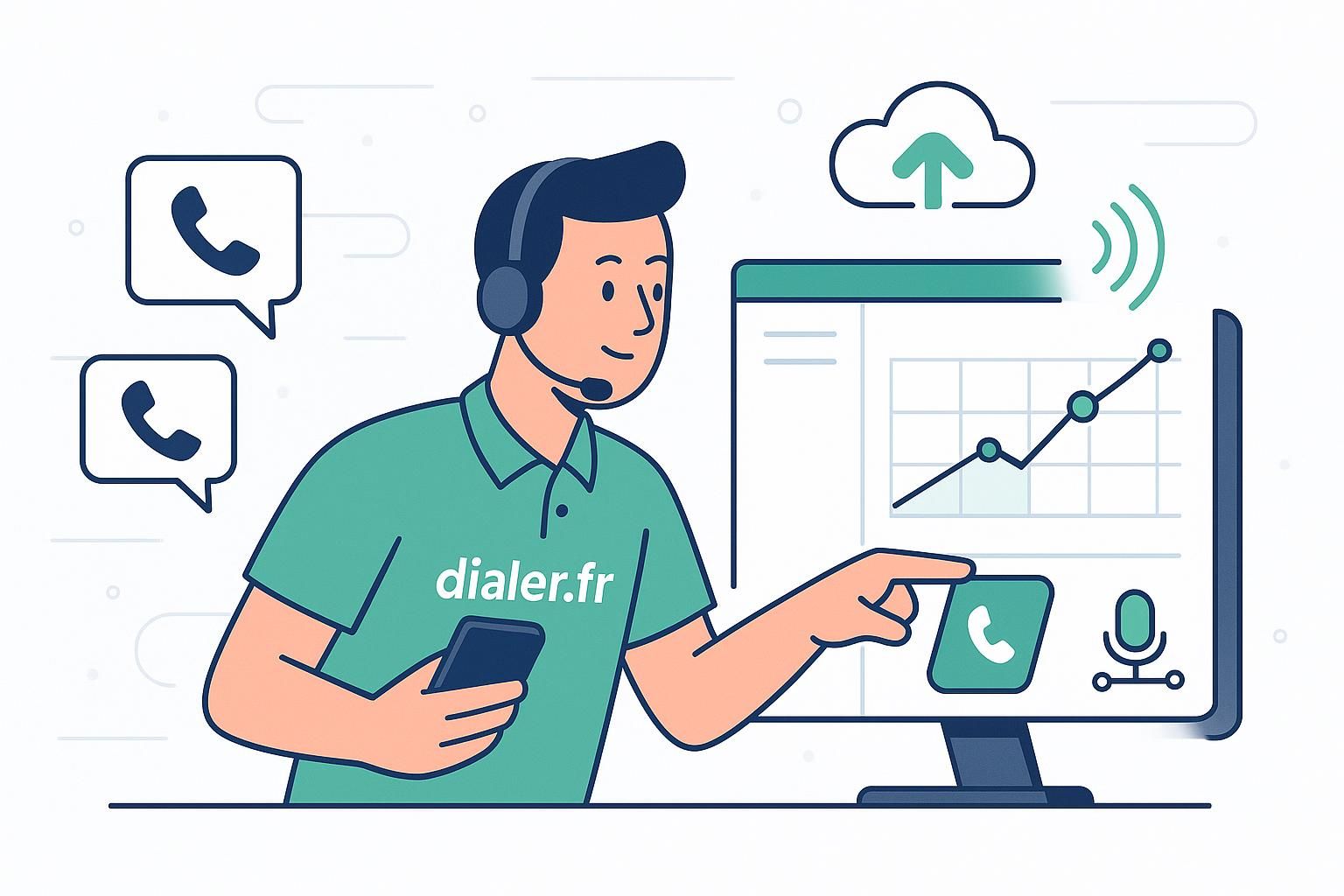 Comment le click to dial dans un crm peut vous faire gagner du temps