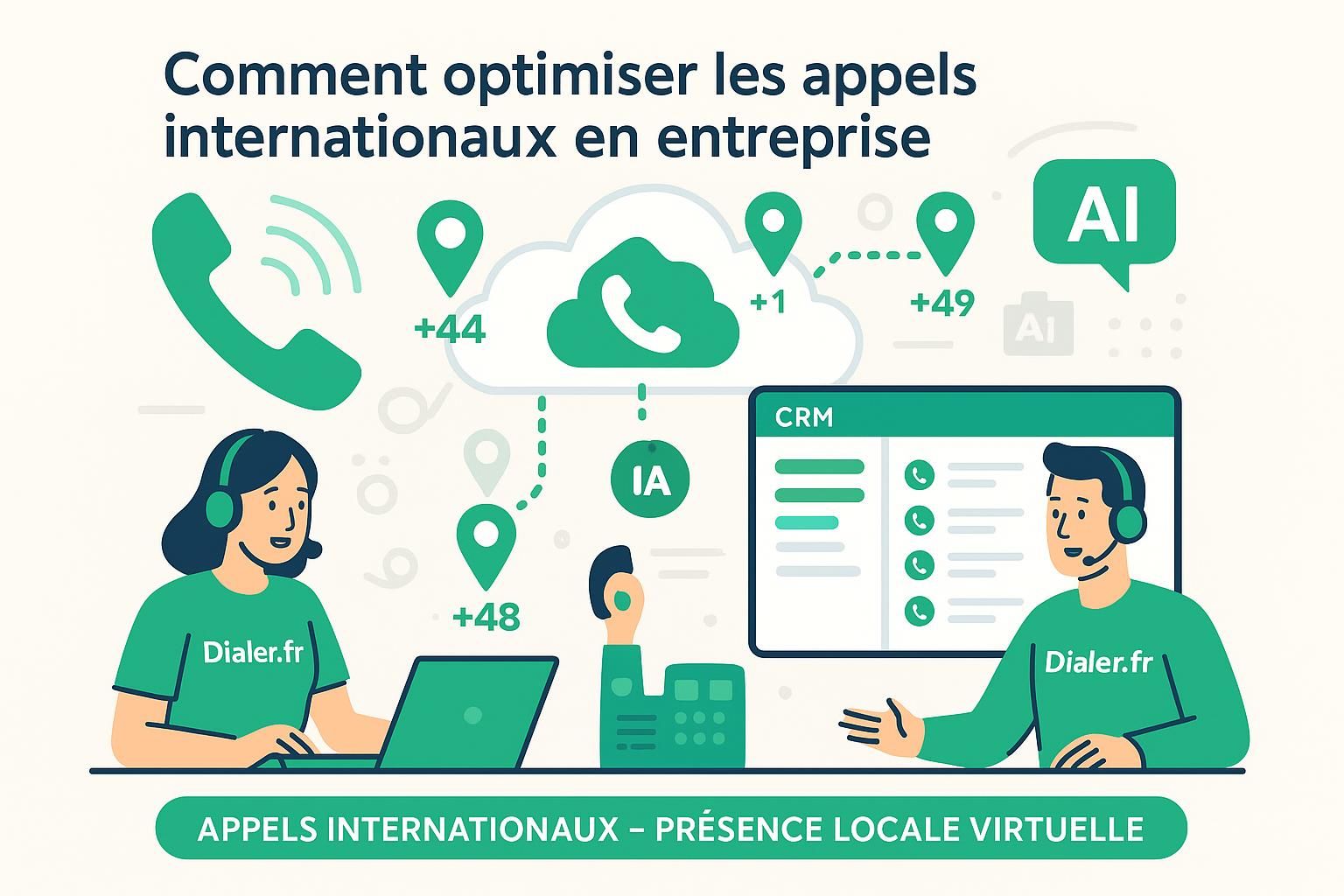découvrez comment optimiser les appels internationaux en entreprise pour réduire les coûts et améliorer la qualité des communications professionnelles.