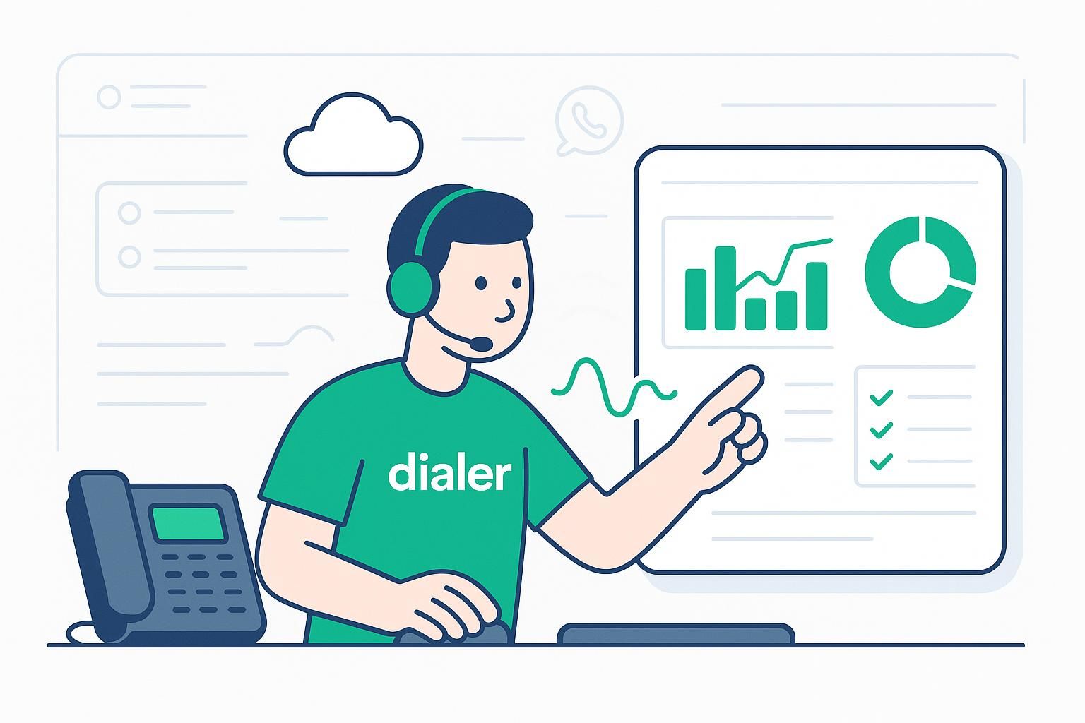 Comment optimiser votre prospection avec un power dialer