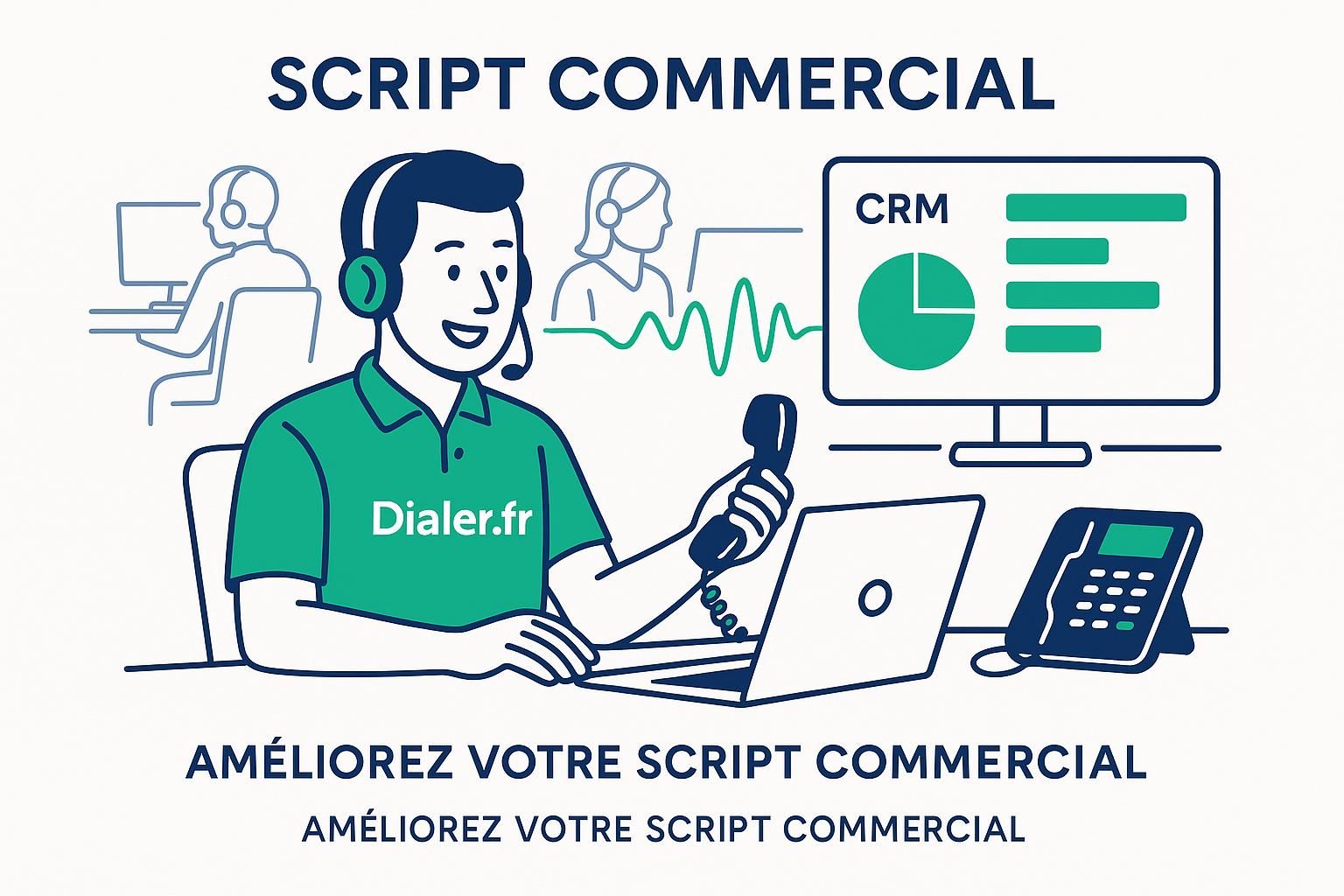 découvrez comment rédiger un script commercial performant et efficace pour maximiser vos ventes et convaincre vos prospects avec des techniques simples et éprouvées.