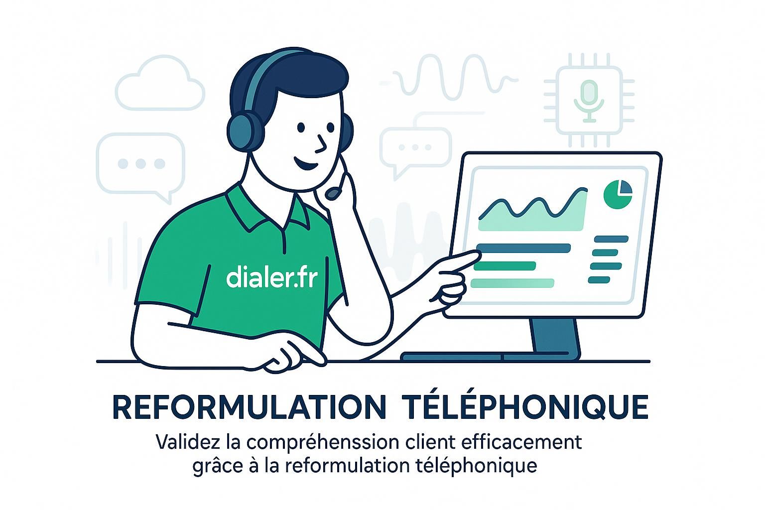 Comment reformuler au téléphone pour valider la compréhension du client efficacement