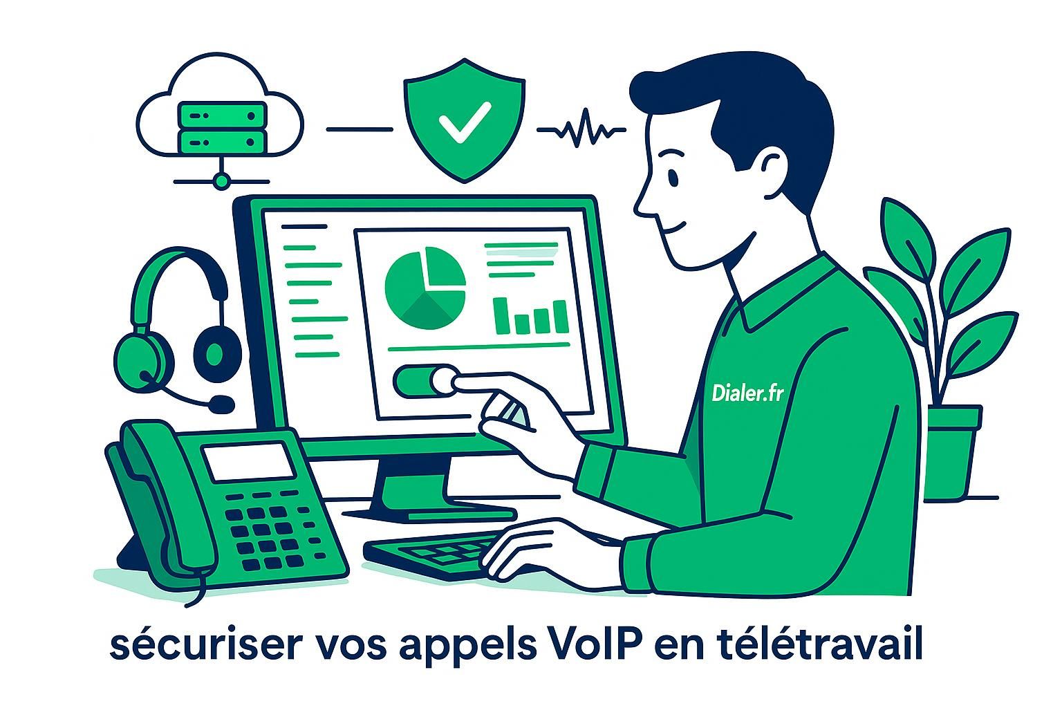 découvrez comment sécuriser vos appels voip en télétravail grâce à l'utilisation d'un vpn pour protéger vos communications et garantir la confidentialité de vos échanges.