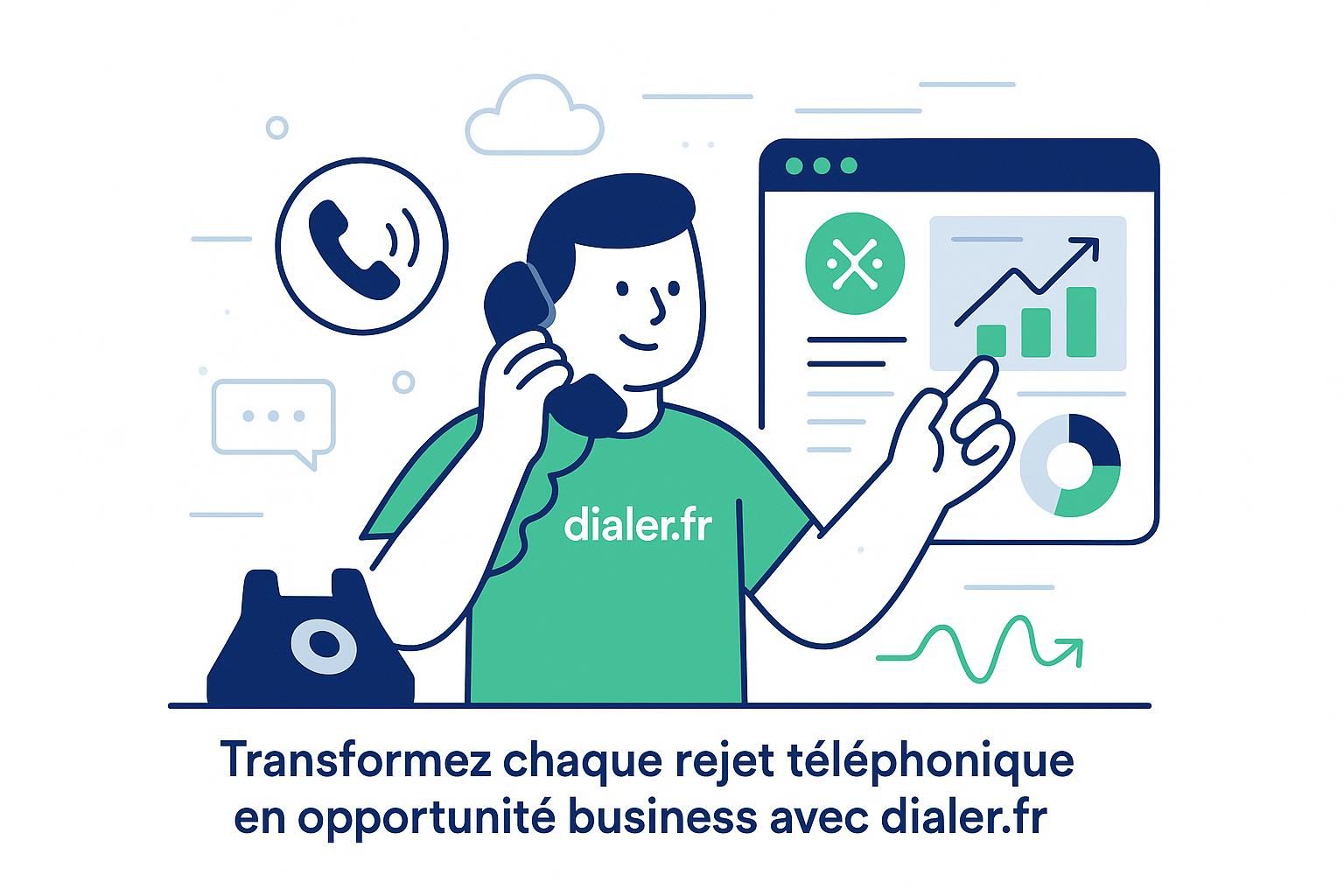 Comment transformer un rejet téléphonique en opportunité business