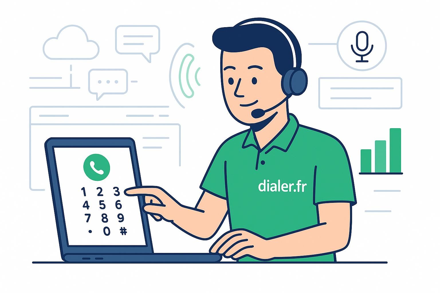 Comment transformer votre pc en téléphone pro grâce au softphone pour le télétravail