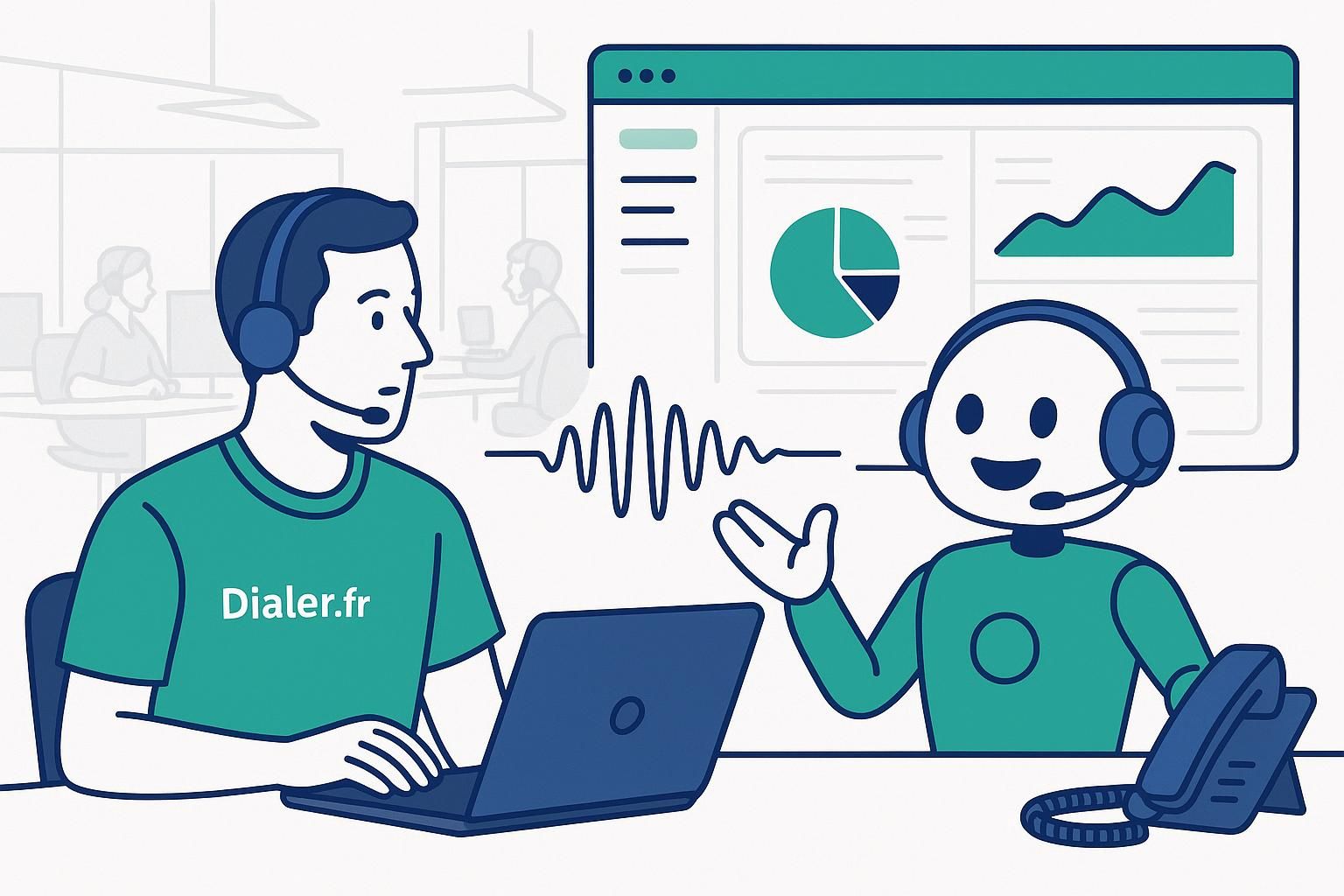 découvrez comment un voicebot peut transformer la relation client en entreprise en offrant un service rapide, personnalisé et disponible 24/7.