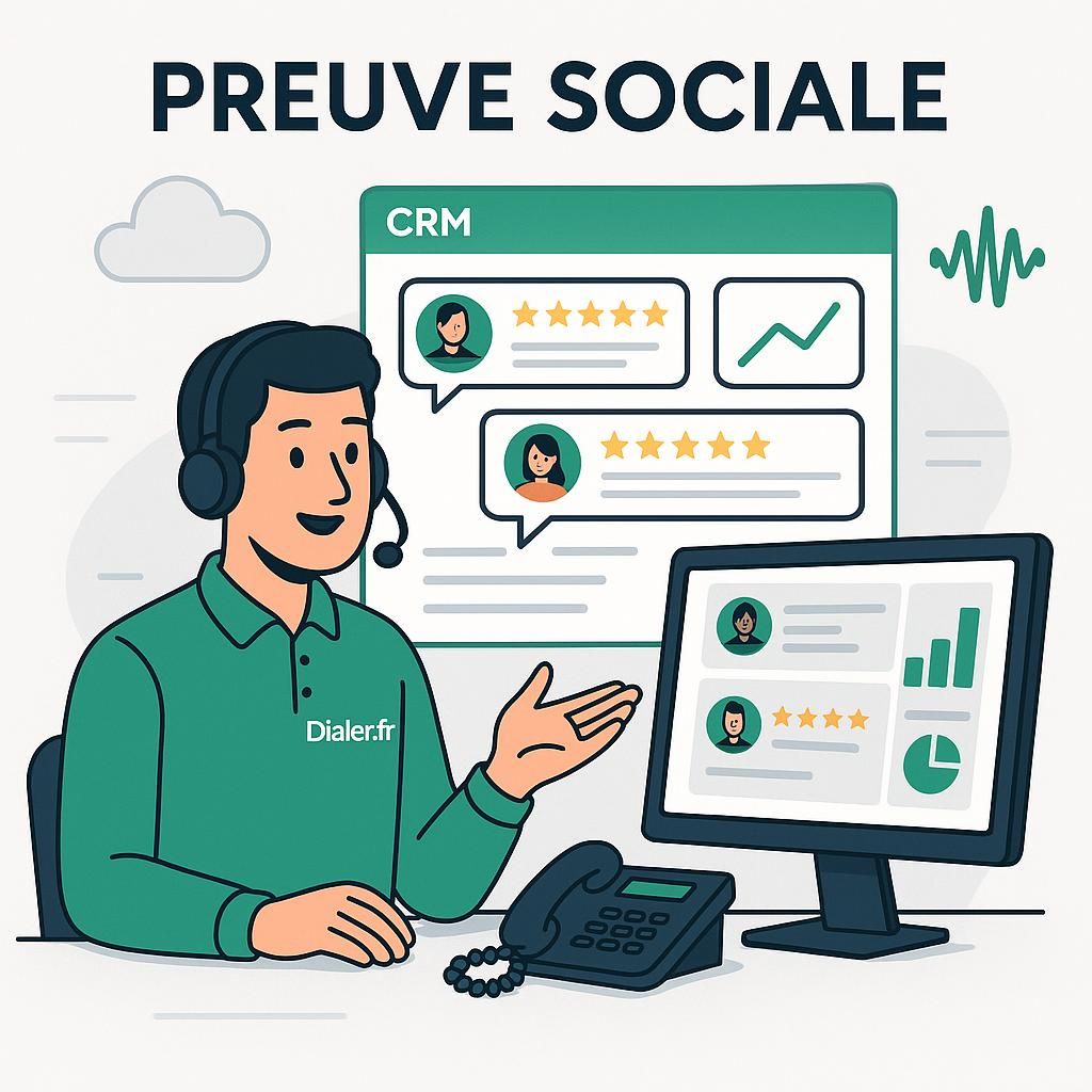 découvrez comment exploiter la preuve sociale lors d'appels téléphoniques pour persuader vos interlocuteurs et maximiser vos résultats de vente.