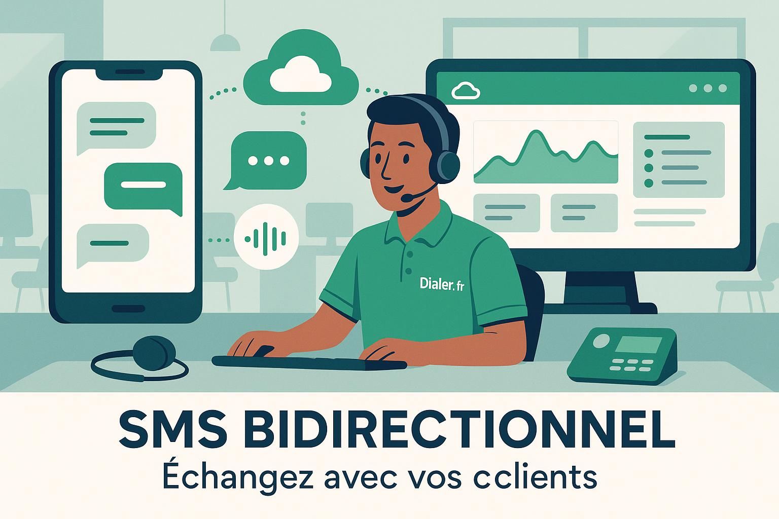 découvrez comment utiliser le sms bidirectionnel pour recevoir et répondre efficacement aux messages de vos clients, améliorer la communication et renforcer la satisfaction client.