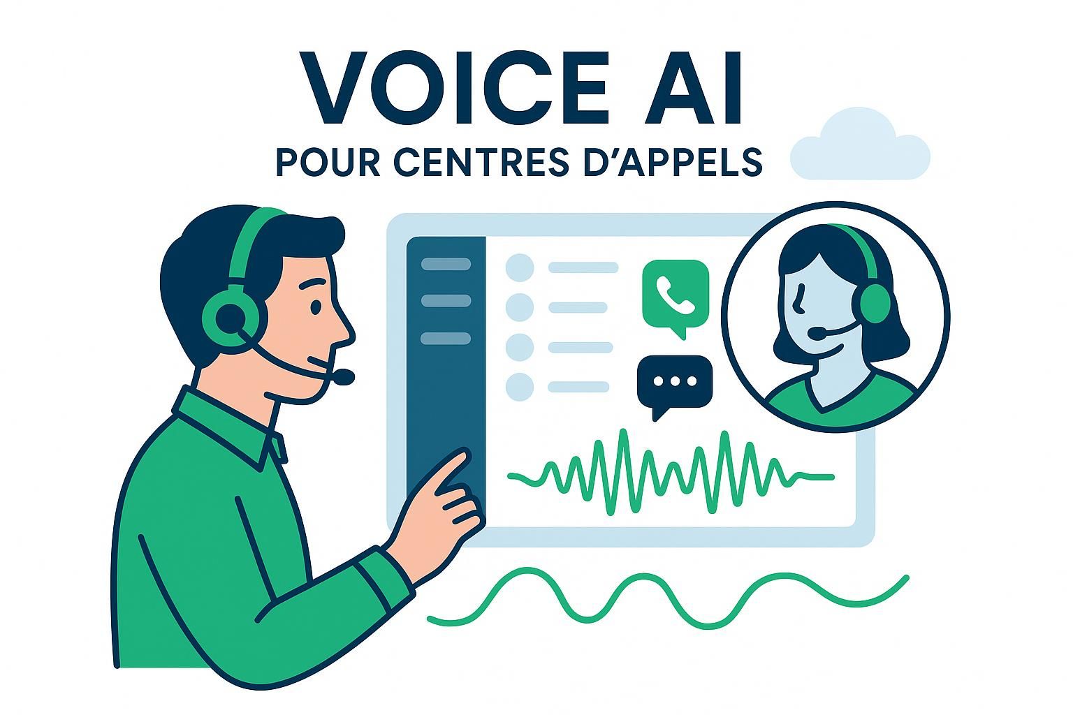 découvrez comment la technologie voice ai révolutionne les centres d'appels en 2026, améliorant l'efficacité, l'expérience client et l'automatisation des services.