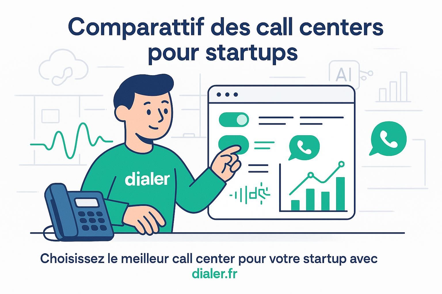 Comparatif des call centers pour startups : choisir le meilleur