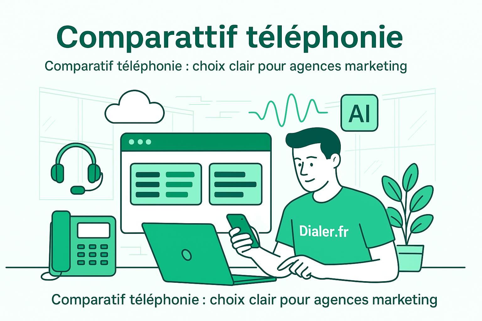 découvrez notre comparatif des solutions de téléphonie et logiciels adaptés aux agences marketing pour améliorer votre communication et productivité.