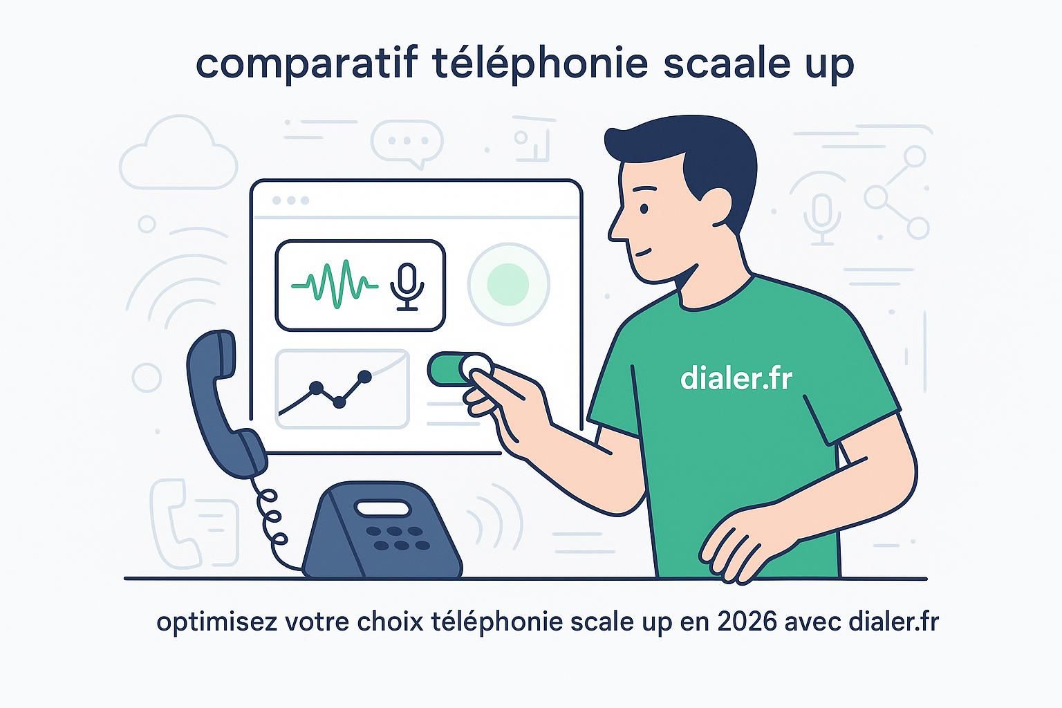 Comparatif téléphonie scale up : quel choix pour 2026 ?