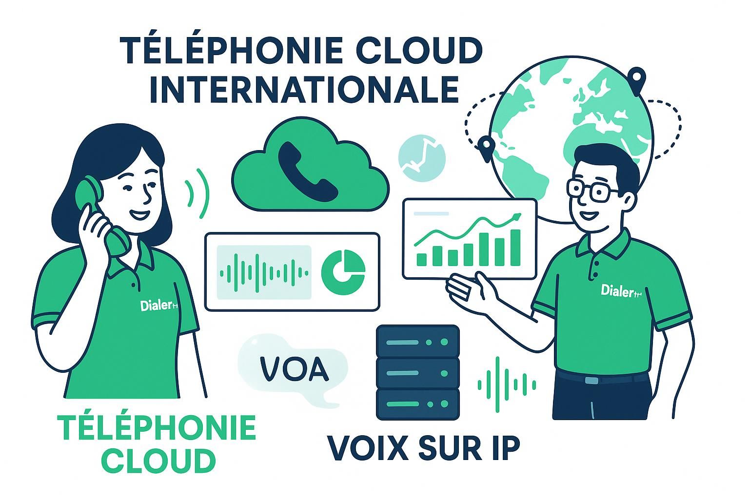 découvrez les avantages et les concepts clés de la téléphonie cloud internationale pour optimiser vos communications d'entreprise à l'échelle mondiale.