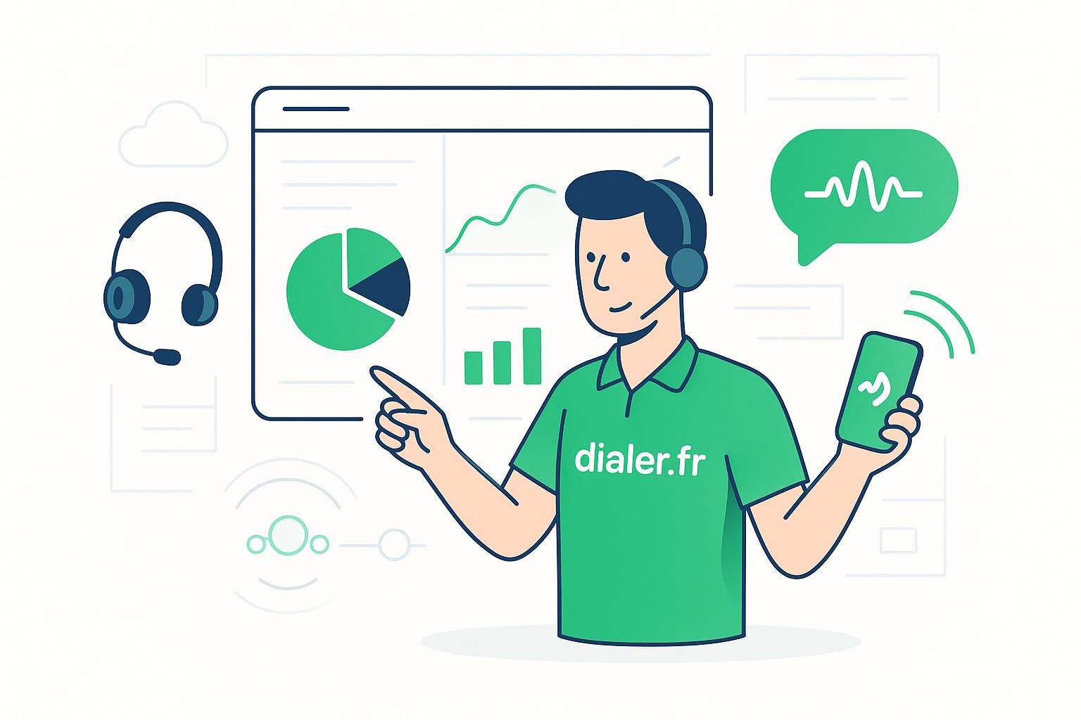 Dialer.fr vs Aircall : quelle solution choisir en 2026 pour votre centre d’appel