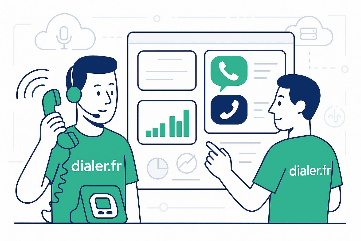 Dialer.fr vs cloudtalk : quel logiciel de centre d’appel choisir en 2026