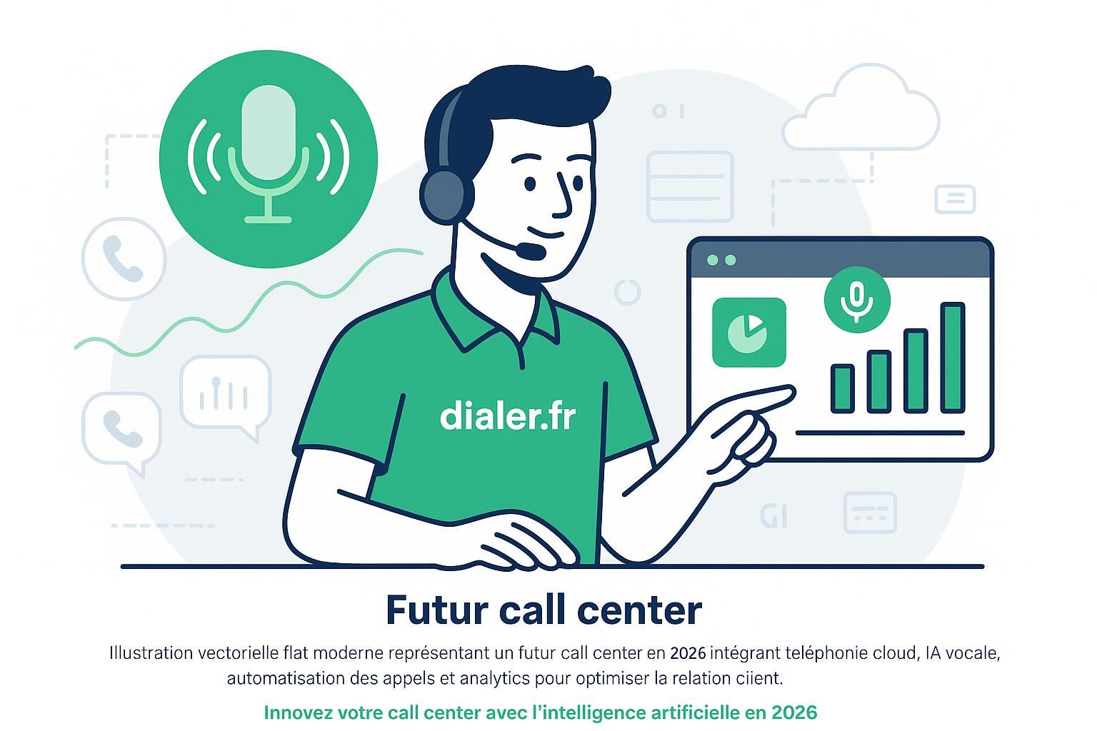 Futur call center : quelles innovations en 2026