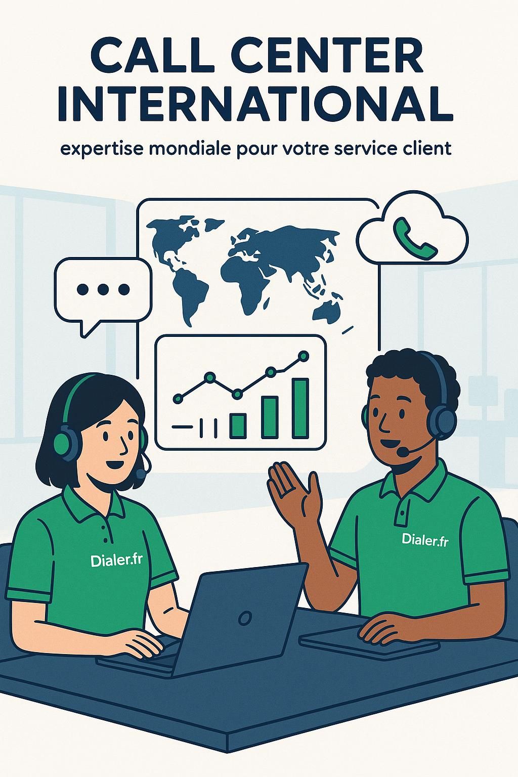 découvrez les avantages d’un call center international pour votre entreprise : amélioration du service client, réduction des coûts et accès à une expertise multiculturelle.