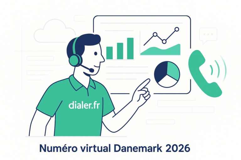 Numéro virtuel danemark : guide complet pour 2026