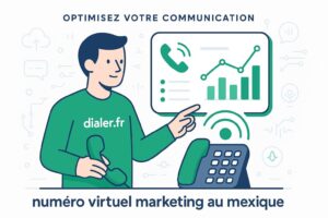 Numéro virtuel marketing au Mexique : optimiser votre communication