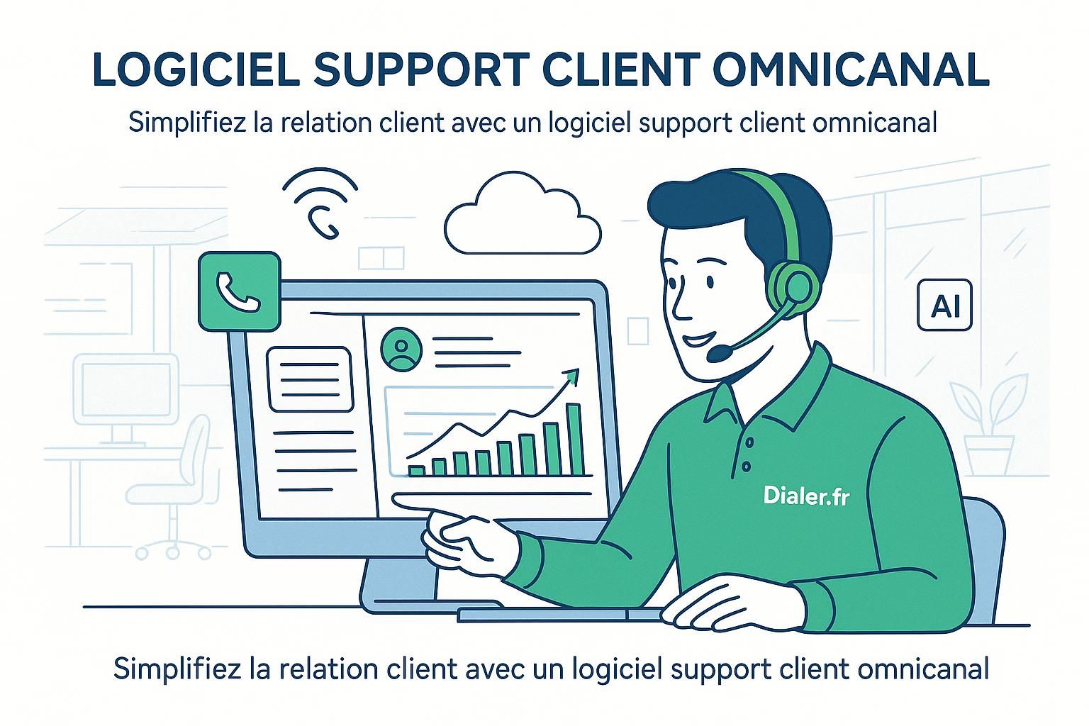 découvrez les avantages d'un logiciel de support client omnicanal pour offrir une expérience client fluide et efficace sur tous les canaux de communication.