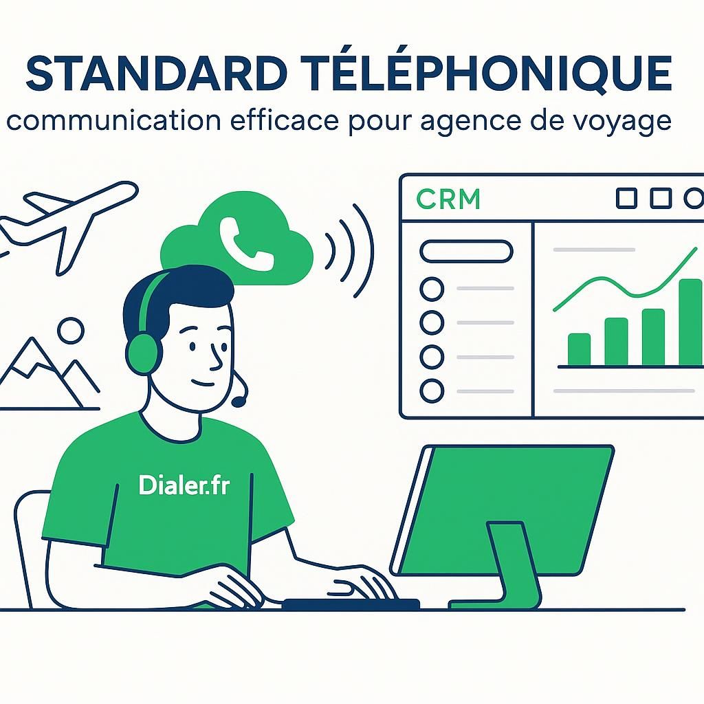 découvrez les avantages d'un standard téléphonique pour optimiser la gestion des appels et améliorer le service client de votre agence de voyage.