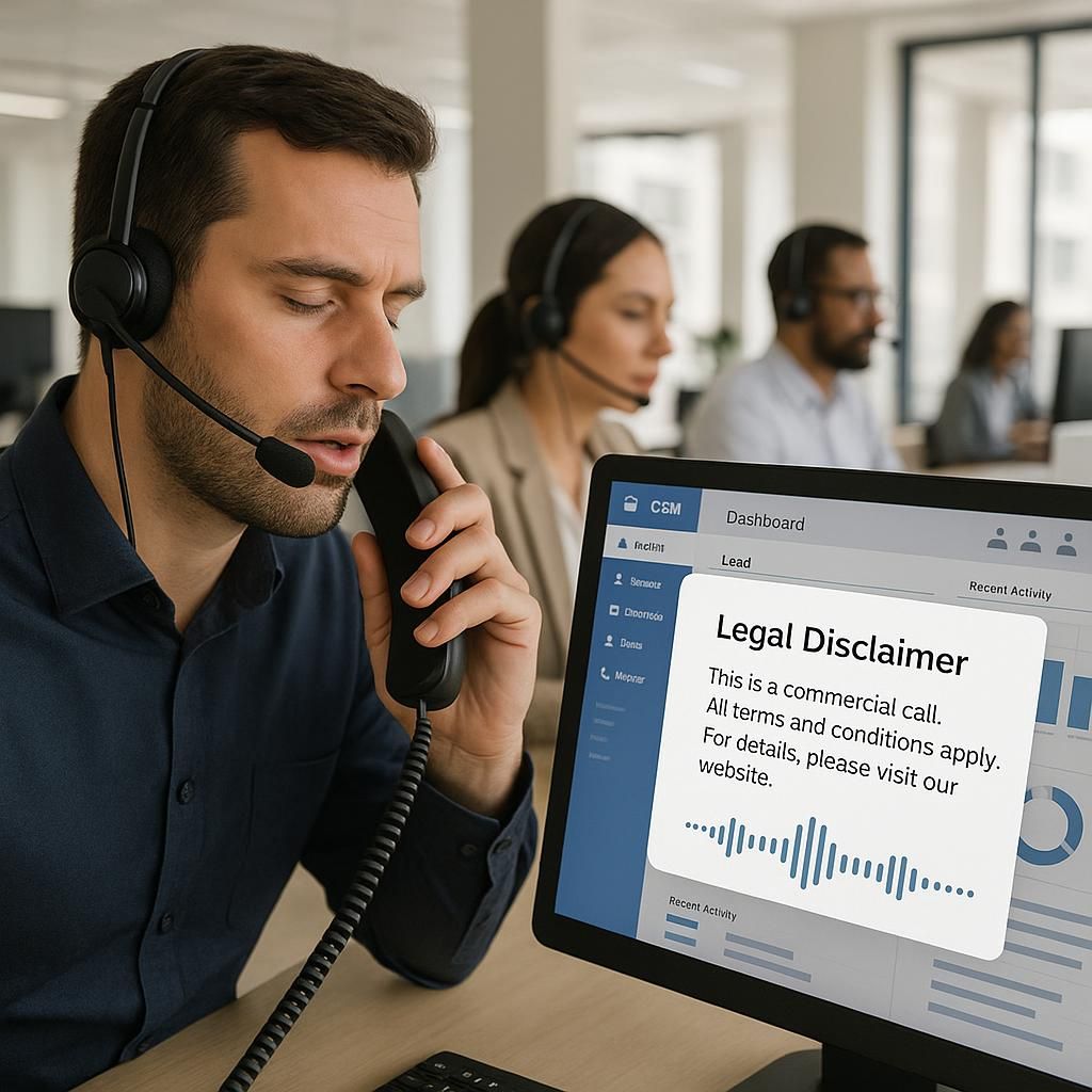 découvrez ce que doivent inclure les mentions légales dans un appel commercial pour garantir transparence et conformité réglementaire.