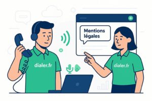 Que contiennent les mentions légales dans un appel commercial
