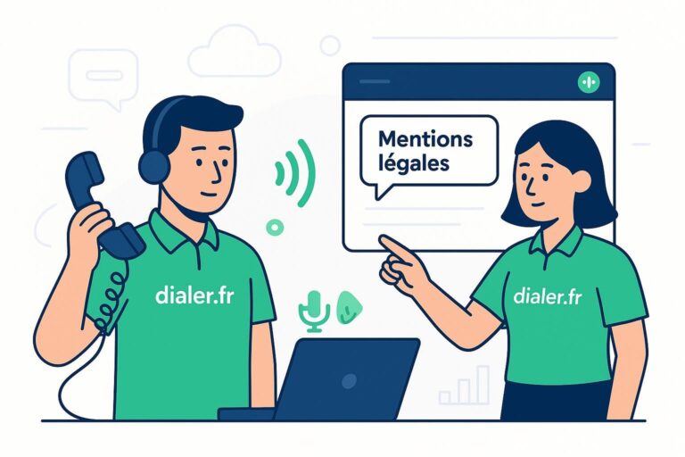 Que contiennent les mentions légales dans un appel commercial