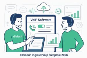 Quel est le meilleur logiciel voip pour entreprise en 2026