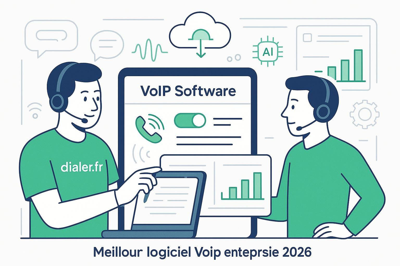 Quel est le meilleur logiciel voip pour entreprise en 2026