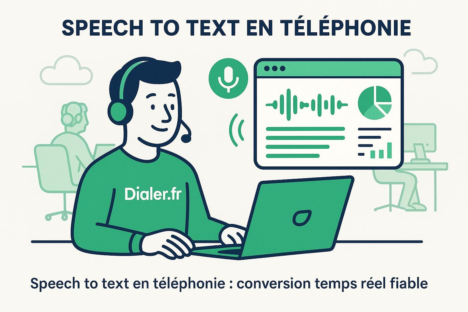 découvrez comment convertir la voix en texte en temps réel en téléphonie grâce aux solutions performantes de speech to text, pour améliorer la communication et la productivité.
