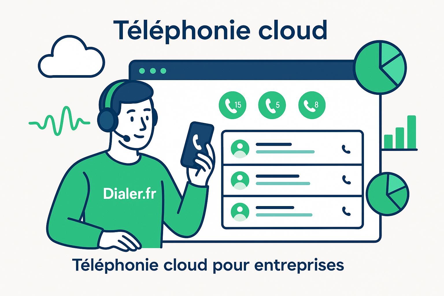 découvrez les différences entre la téléphonie cloud et la téléphonie fixe pour faire un choix éclairé adapté à vos besoins professionnels et personnels.