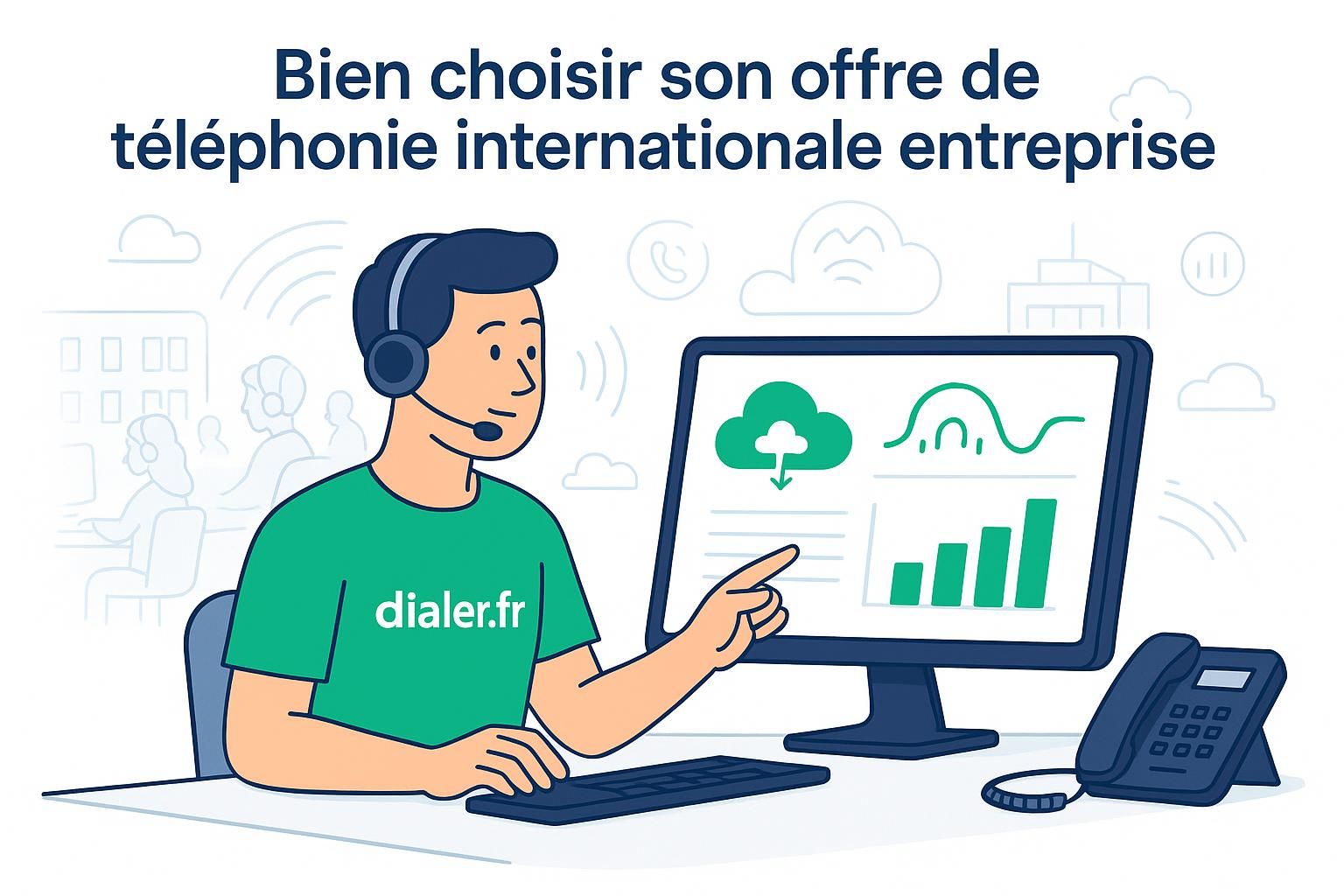 Téléphonie internationale entreprise : bien choisir son offre