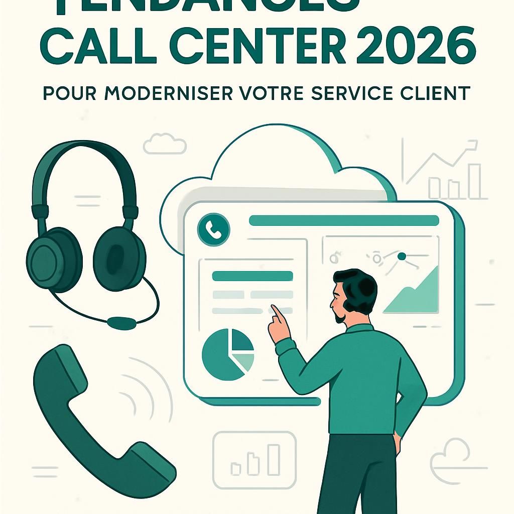découvrez les tendances clés des centres d'appels en 2026 et préparez votre entreprise aux évolutions technologiques et organisationnelles majeures.