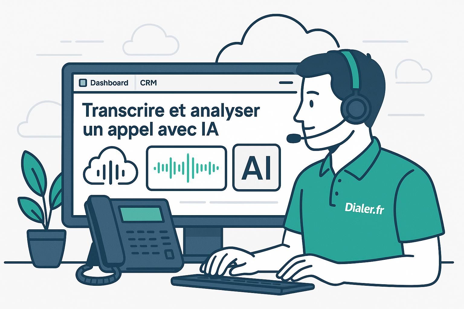 découvrez comment fonctionne la transcription d’appel avec l’intelligence artificielle, ses avantages et son application pratique pour améliorer la gestion des communications.