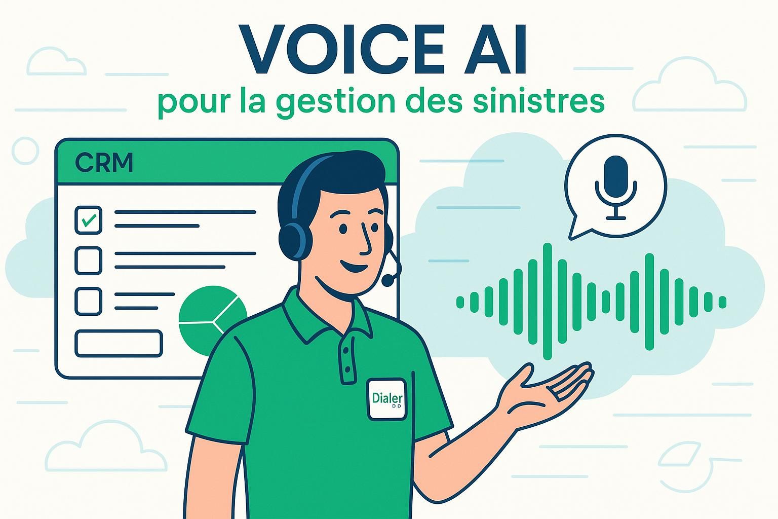 découvrez comment l'intelligence artificielle vocale transforme la gestion des sinistres dans le secteur de l'assurance, en améliorant l'efficacité et l'expérience client.