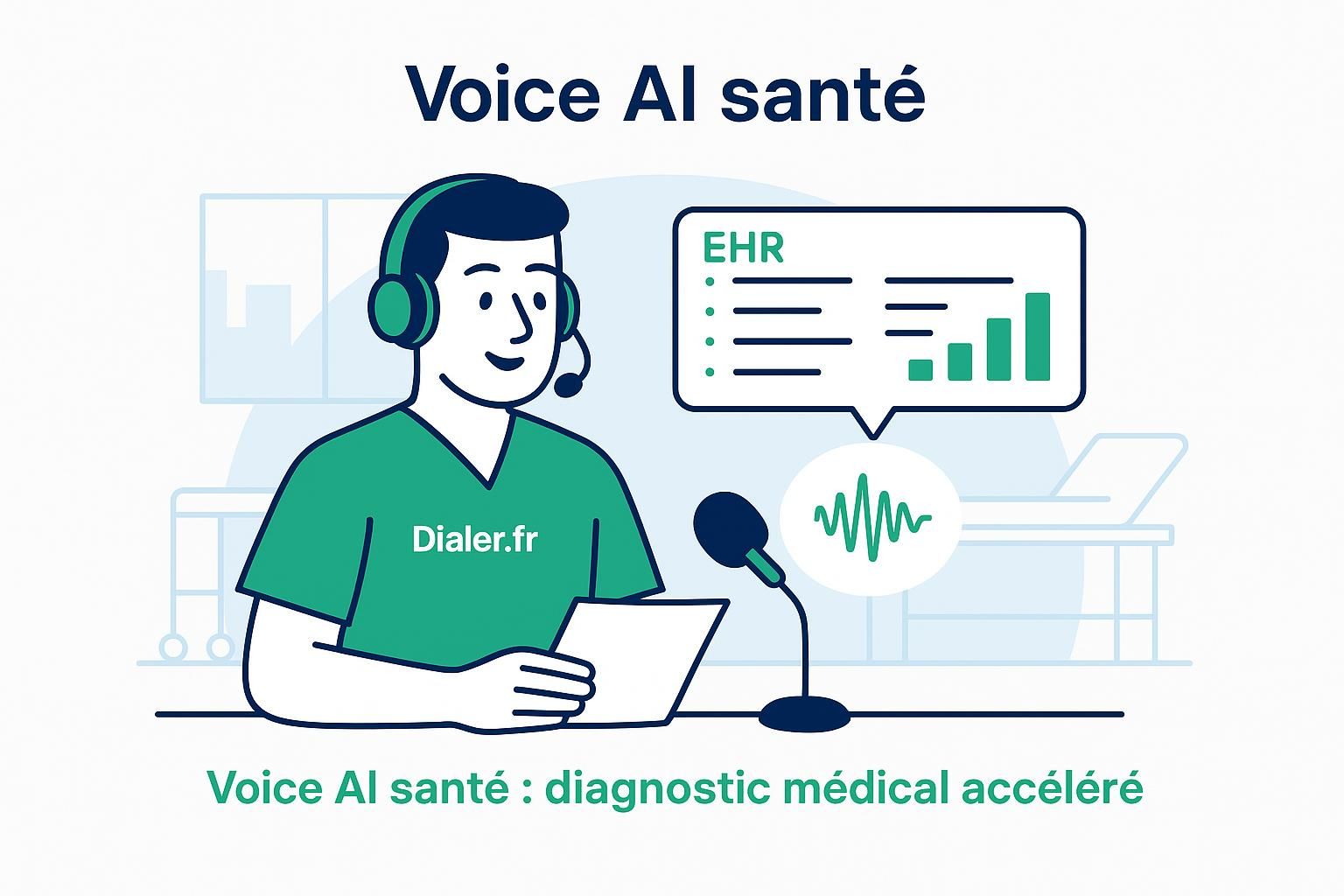 découvrez comment voice ai transforme la santé en révolutionnant le diagnostic médical grâce à l'intelligence artificielle vocale pour une prise en charge plus rapide et précise.