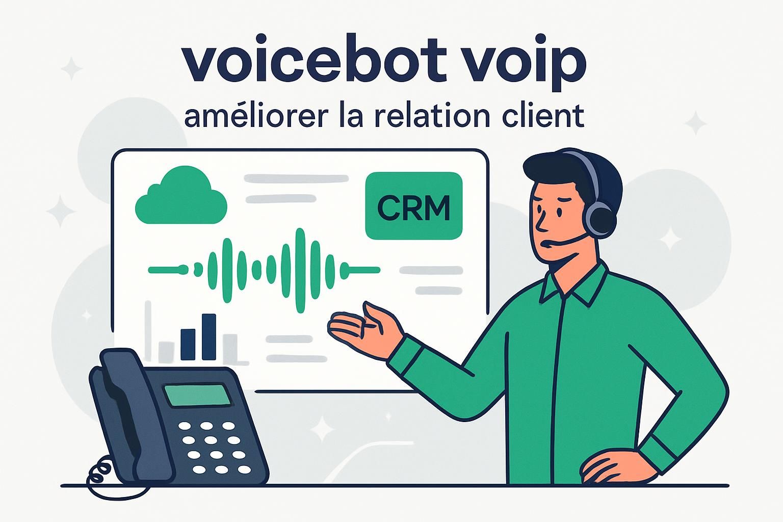 découvrez comment un voicebot voip peut révolutionner votre relation client en offrant une communication rapide, efficace et personnalisée.