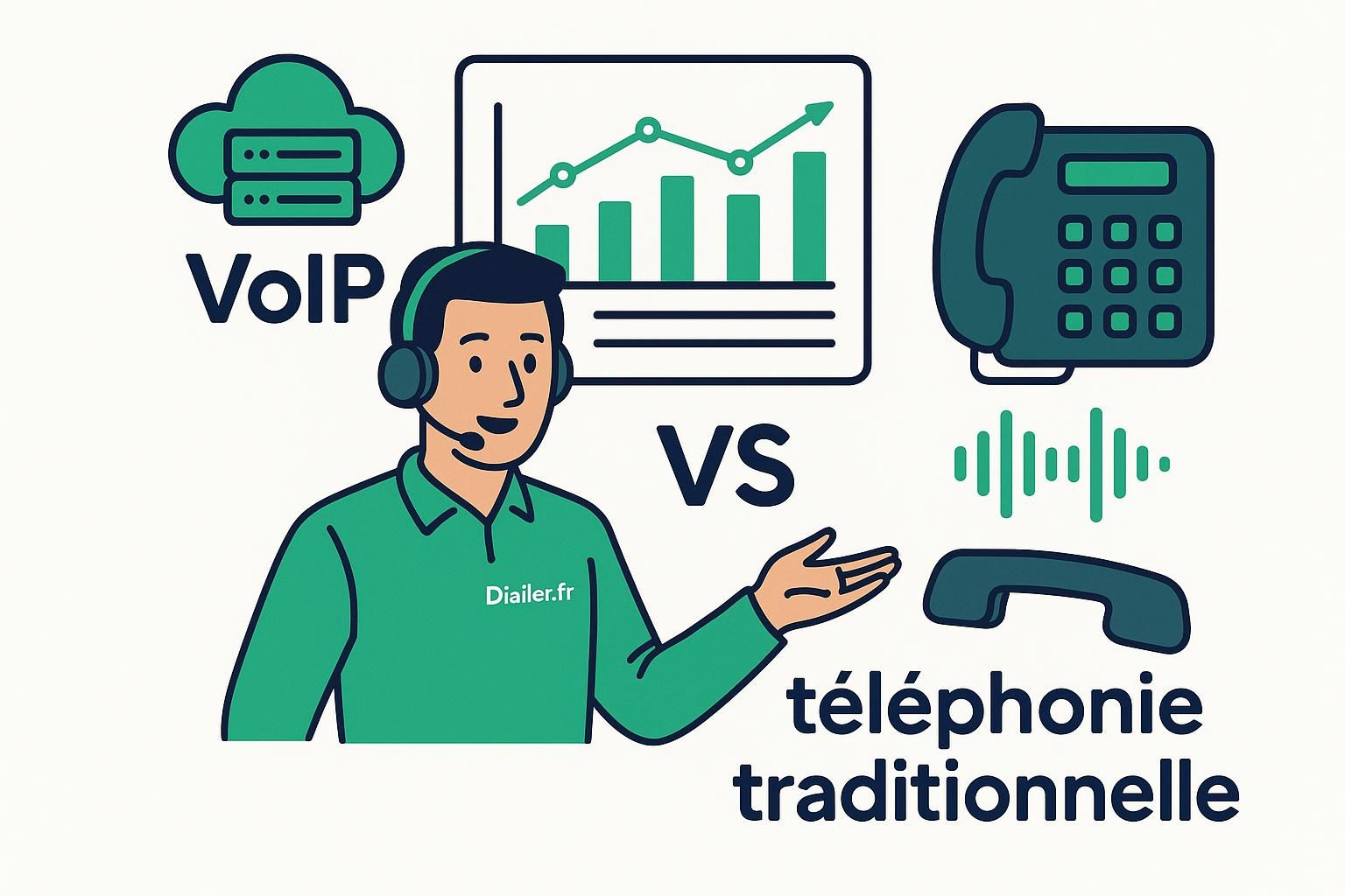 découvrez les différences clés entre la voip et la téléphonie traditionnelle, leurs avantages respectifs, et comment choisir la solution la mieux adaptée à vos besoins de communication.