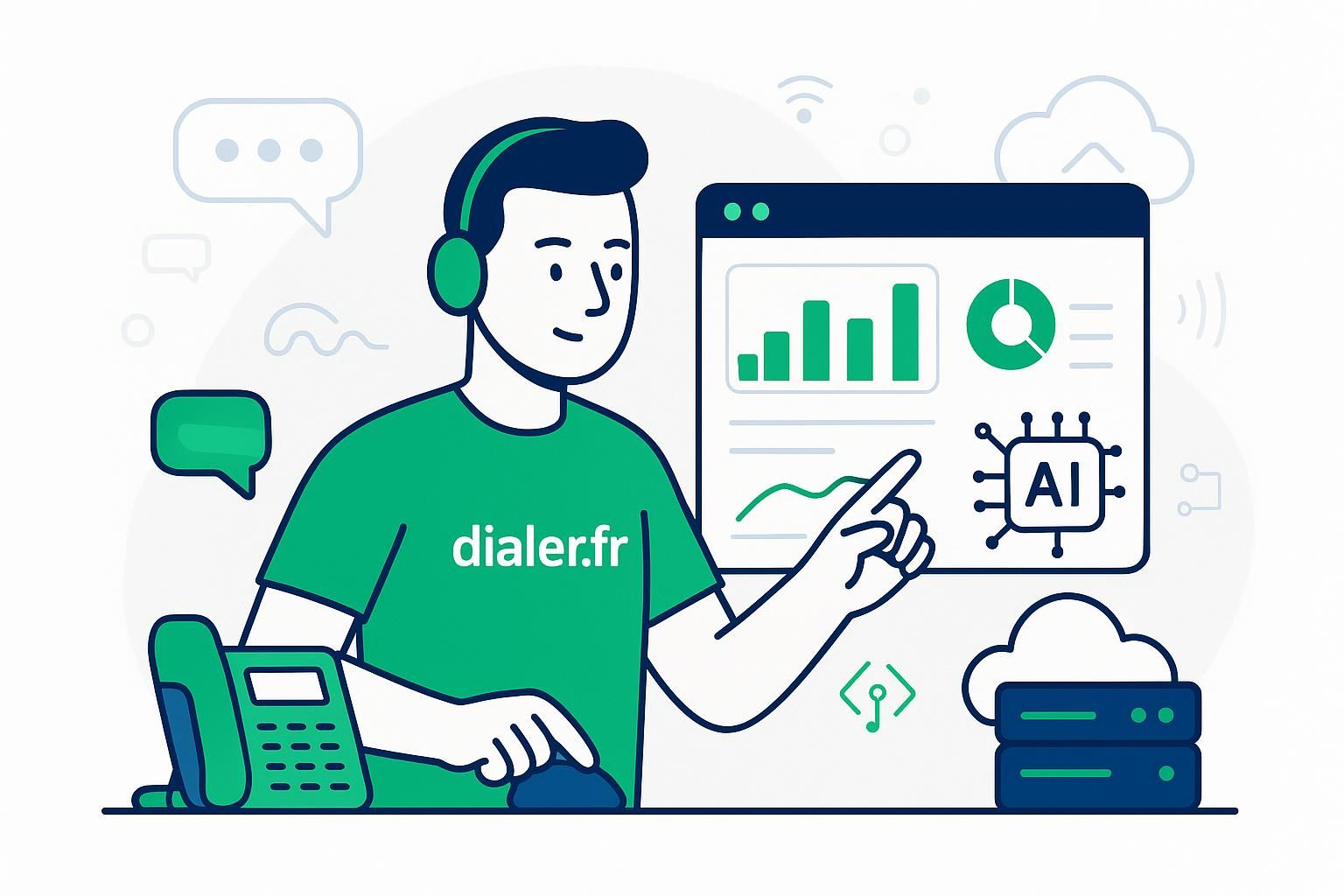 Choisir entre ia embarquée et ia cloud pour la téléphonie : quel modèle privilégier