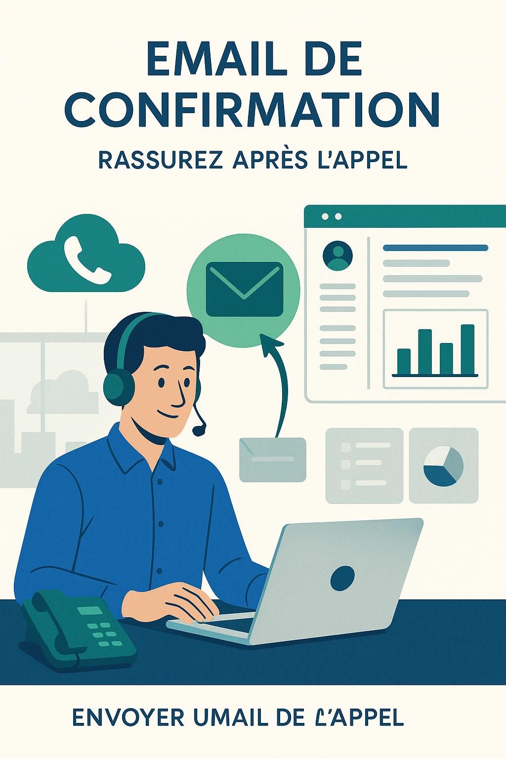 découvrez comment rédiger un email de confirmation après un appel support efficace, avec des modèles pratiques et des conseils pour améliorer la satisfaction client.